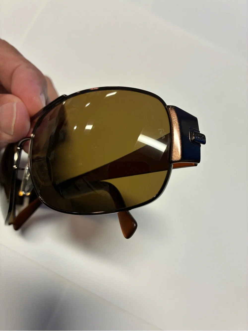 Ray-Ban Brown Frame Sunglasses made in Italy